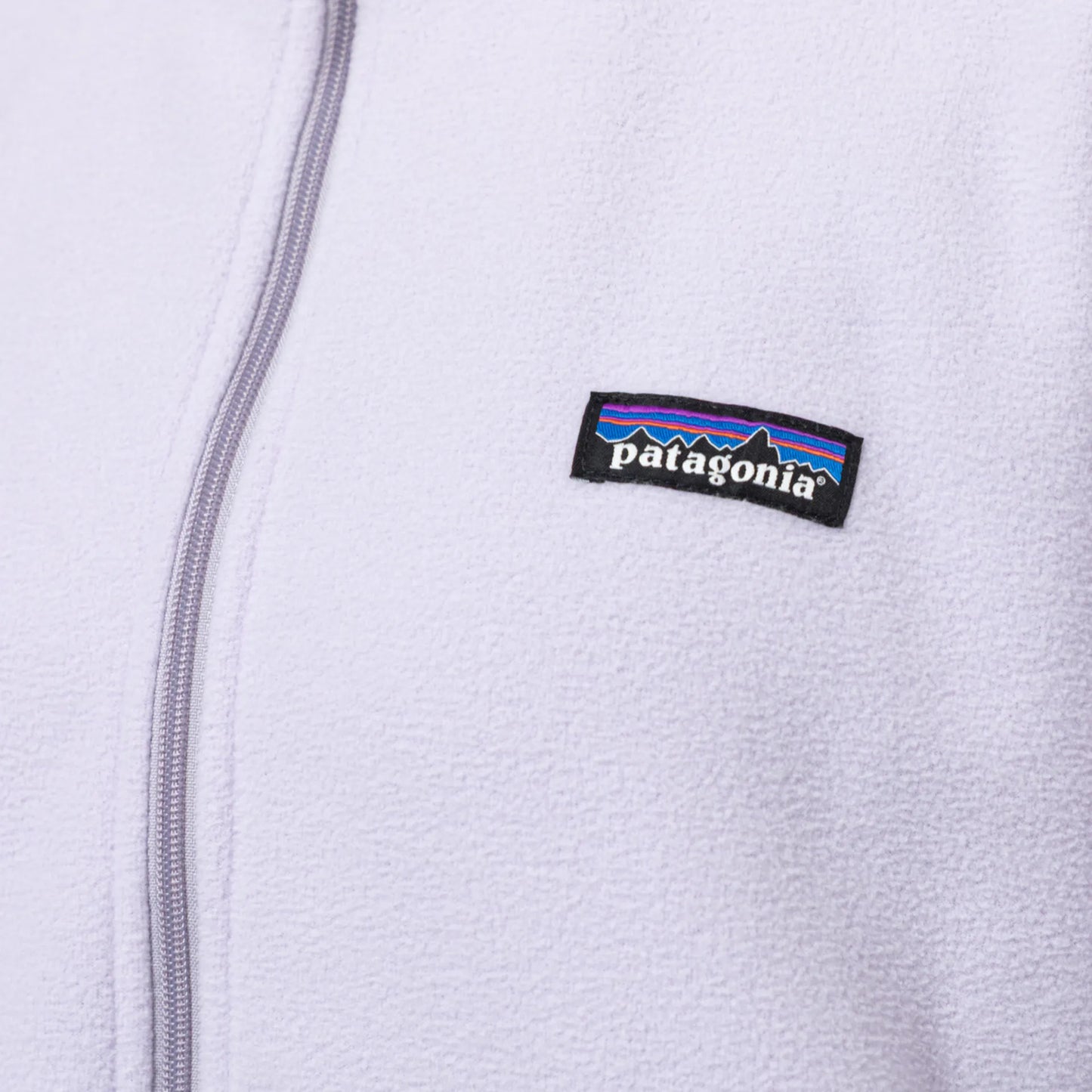 Patagonia Womens Micro D Half Zip Fleece Pullover Foxglove Purple