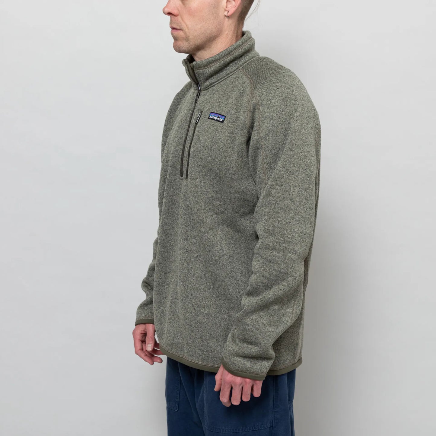 Patagonia Better Sweater Quarter Zip River Rock Green