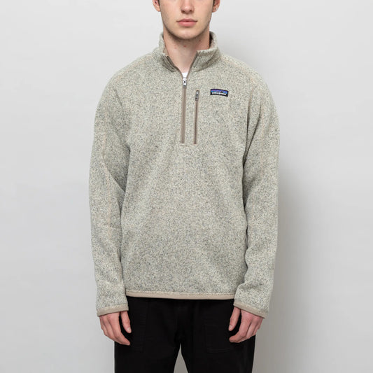 Patagonia Better Sweater Quarter Zip River Rock Green