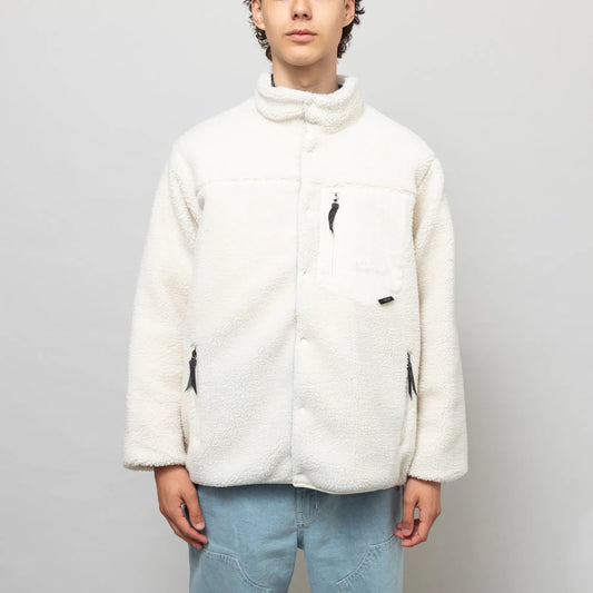 Manastash x Taion Reversible Fleece Down Jacket Natural